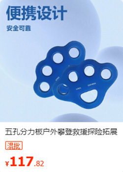 五孔分力板
