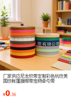 仿尼龙坑纹织带